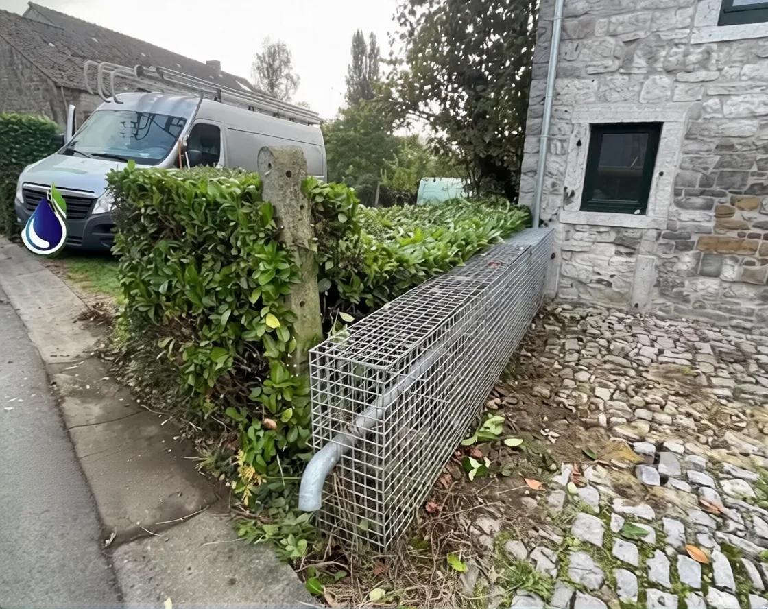 Taille de haies par l'équipe Clear Up en Wallonie